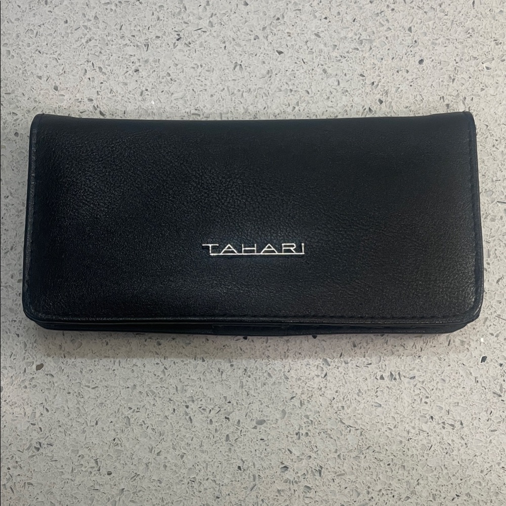 Tahari Black Clutch